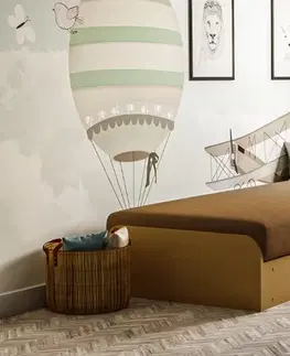 Jednolôžkové postele ArtElta Jednolôžková posteľ PARYS hnedá | 80 x 190 cm Farba: Alova 67, Prevedenie: pravé