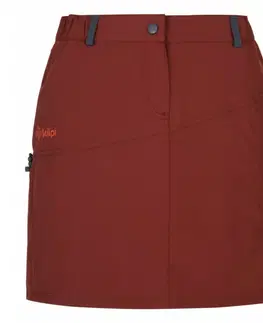 Dámske sukne Dámska outdoorová sukne Kilpi ANA-W červená 38