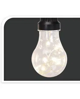 Záhradné lampy Koopman Svetelná reťaz Bulbs, 80 LED