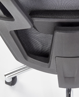 Kancelárske stoličky HALMAR Freeman kancelárske kreslo s podrúčkami čierna / sivá