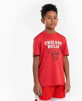 dresy Detské basketbalové tričko TS 900 NBA Chicago Bulls červené