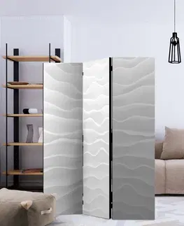 Paravány Paraván Origami wall Dekorhome 135x172 cm (3-dielny)