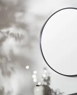 Zrkadlá LuxD Dizajnové nástenné zrkadlo Daiwa  čierne  x  25152