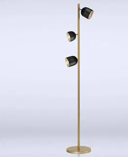 Stojacie lampy Marchetti LED stojacia lampa Dome čierna