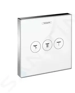 Kúpeľňa HANSGROHE - Shower Select Podomietkový ventil na 3 spotrebiče, biela/chróm 15736400