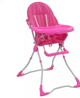 Detské stoličky a kreslá Detská jedálenská stolička Dekorhome Sivá