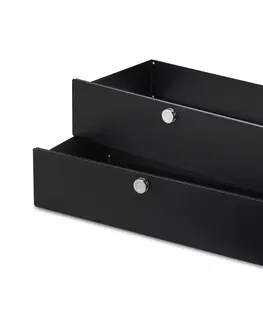 Furniture Doplnková súprava kovových zásuviek »CN3«, čierna