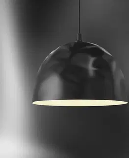 Závesné svietidlá Foscarini Foscarini Bump závesná lampa, čierna