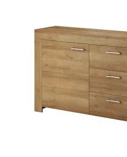Komody do obývačky ArtPS Komoda HEAVEN SK200 Farba: Country sivá