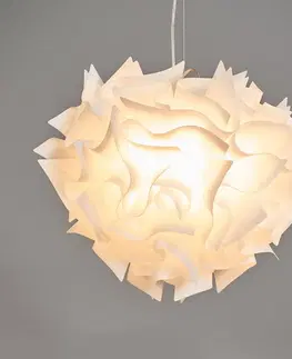 Závesné svietidlá Slamp Slamp Veli - dizajnová stropná lampa Ø42 cm, opál