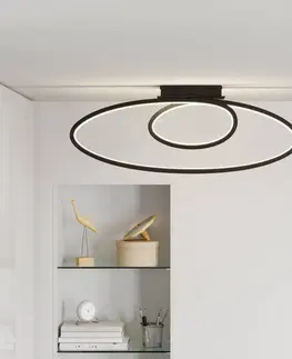 Stropné svietidlá Lucande Lucande Bronwyn stropné LED svietidlo, 98 cm