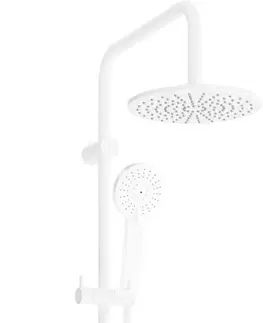 Sprchy a sprchové panely MEXEN/S - X40 biely sprchový stĺp 798404091-20