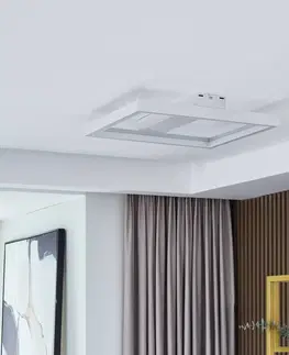 SmartHome stropné svietidlá Lucande Lucande Smart LED stropné svietidlo Tjado, 50 cm, biela, Tuya
