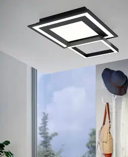 SmartHome stropné svietidlá EGLO connect EGLO connect Savatarila-C strop. LED svetlo čierna