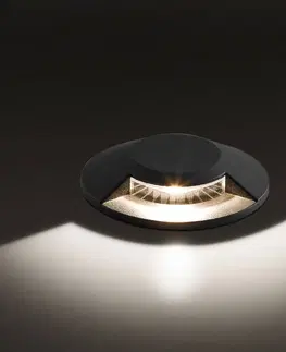 Nájazdové svietidlá EVN EVN Scopum zapustené podlahové LED okrúhle 1x
