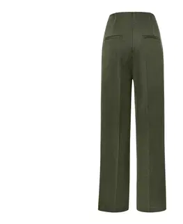 Pants Džersejové nohavice, zelené s melírom