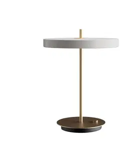Lampy na nočný stolík UMAGE UMAGE Asteria Table stolová LED lampa, USB, sivá