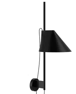 Nástenné svietidlá Louis Poulsen Louis Poulsen Yuh – nástenné LED svietidlo, čierne