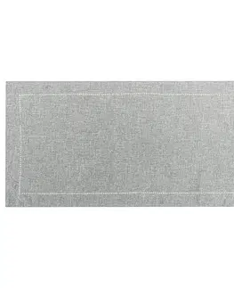 Obrusy BO-MA Trading Vánoční běhoun šedá, 40 x 140 cm