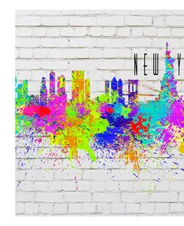 Tapety mestá Fototapeta farebný New York - Colors of New York