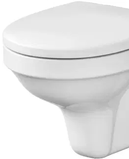 Záchody DEANTE Podstavný rám, pre závesné WC misy bez tlačidla + WC CERSANIT DELFI + SEDADLO CST_WC01 X DE1