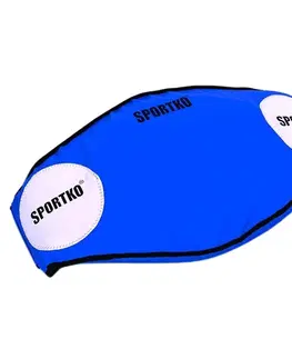 Boxerské chrániče Tréningový pás SportKO 335 modrá