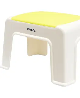 Kúpeľňový nábytok Fala Plastová stolička 30 x 20 x 21 cm, žlutá