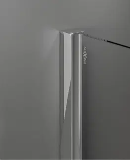 Sprchovacie kúty MEXEN/S - Velar Obdĺžnikový sprchovací kút 100 x 90, transparent, chróm 871-100-090-01-01