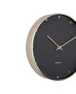 Hodiny Dizajnové nástenné hodiny KA5776BK Karlsson 27cm