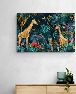 Obrazy zvierat Obraz zvieratá z džungle