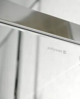 Sprchové dvere POLYSAN - LUCIS LINE polkruhová sprchová zástena 900x900, číre sklo DL3615