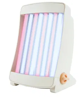 Horské slnká a infralampy EFBE-SCHOTT GB 908 C tvárové solárium s 8​ farebnými UV trubicami Cosmedico