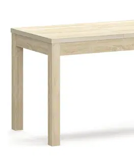Jedálenské stoly NABBI Novi EKT rozkladací jedálenský stôl dub sonoma