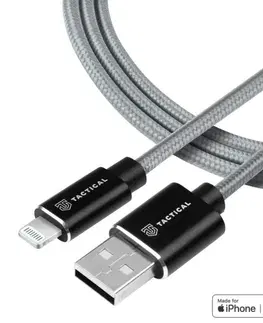 Dáta príslušenstvo Tactical kevlarový USB-A/Lightning MFI kábel, 1 m 57983104172