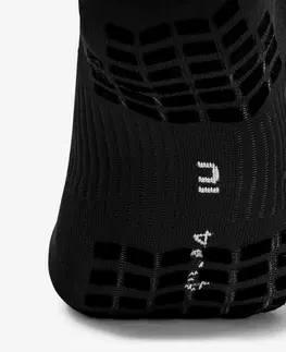ponožky Futbalové štulpne Viralto II protišmykové čierne