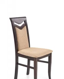 Jedálenské stoličky a kreslá Jedálenská stolička CITRONE Halmar Wenge