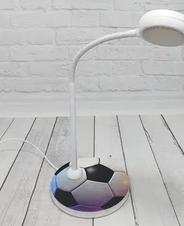 Stolové lampy Niermann Standby Stolová lampa Futbal s ohybným ramenom
