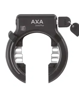 Cyklistické príslušenstvo Zámok AXA Solid Plus čierna