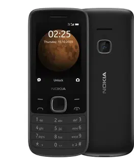 Mobilné telefóny Nokia 225 4G Dual SIM, čierny