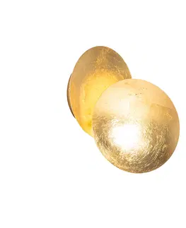 Nastenne lampy Smart wandlamp goud incl. LED - Sunrise