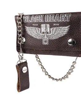 Peňaženky Peňaženka Black Heart Rahakot Brown hnedá