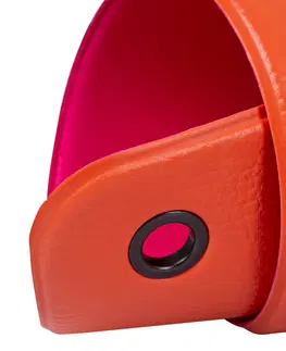 Podložky na cvičenie Podložka na cvičenie inSPORTline Aero Advance 120x60x0,9 cm oranžovo-ružová