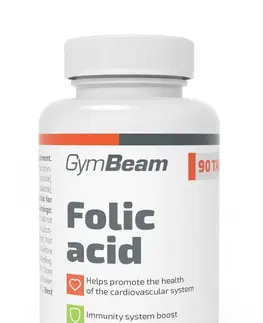 Vitamín B Folic Acid - Gymbeam 90 tbl.