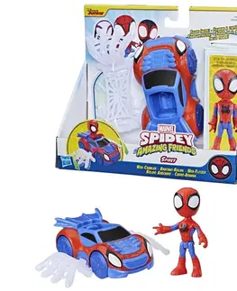 Hračky - akčné figúrky HASBRO - Spider-man spidey and his amazing friends základné vozidlo, Mix Produktov