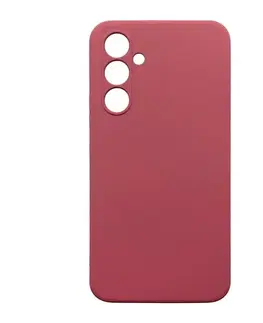 Puzdrá na mobilné telefóny Silikónový kryt MobilNET pre Samsung Galaxy S23 FE, červený PGU-5516-SAM-S23FE