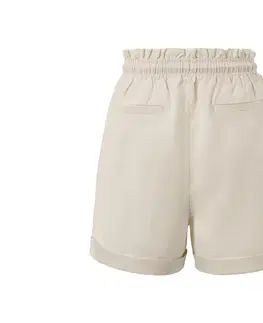 Shorts Šortky z ľanovej zmesi, pieskové