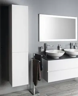 Kúpeľňa SAPHO - ESPACE skrinka 35x172x32cm, 2x dvierka, ľavá/pravá, biela lesk ESC230-3030