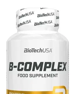 Vitamín B B-Complex - Biotech USA 60 kaps.