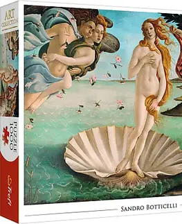 Hračky puzzle TREFL - Puzzle 1000 Art Collection - Zrodenie Venuše, Sandro Botticelli