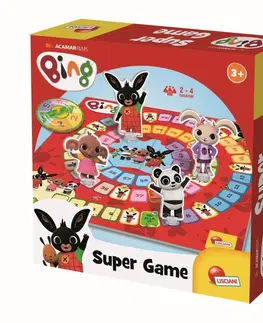 Hračky spoločenské hry pre deti LISCIANIGIOCH - Bing Super Hra